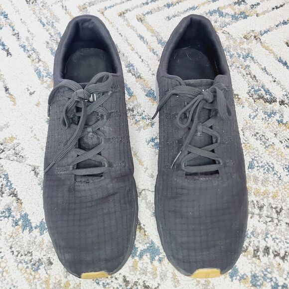 NOBULL Allday Ripstop Runner Trainer Black Sneaker Athletic Shoe Men's SZ 12 - Picture 5 of 10